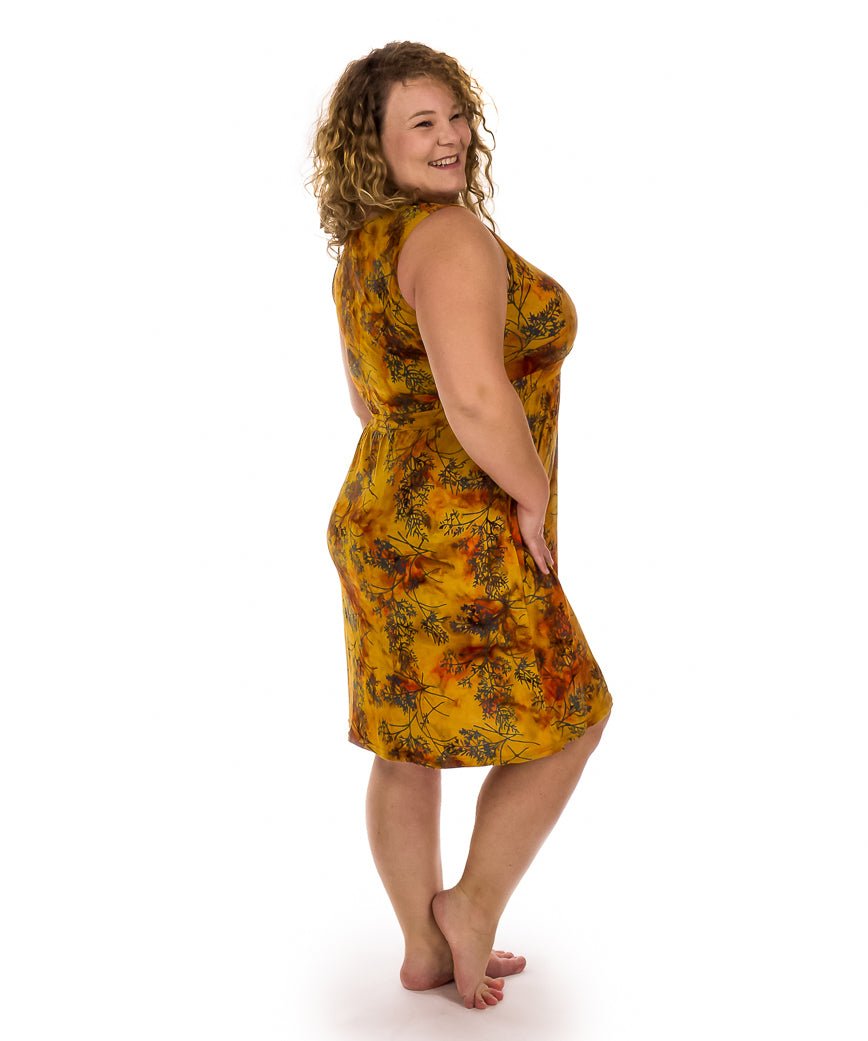 Robe cache-coeur courte - Boutique Equinoxe