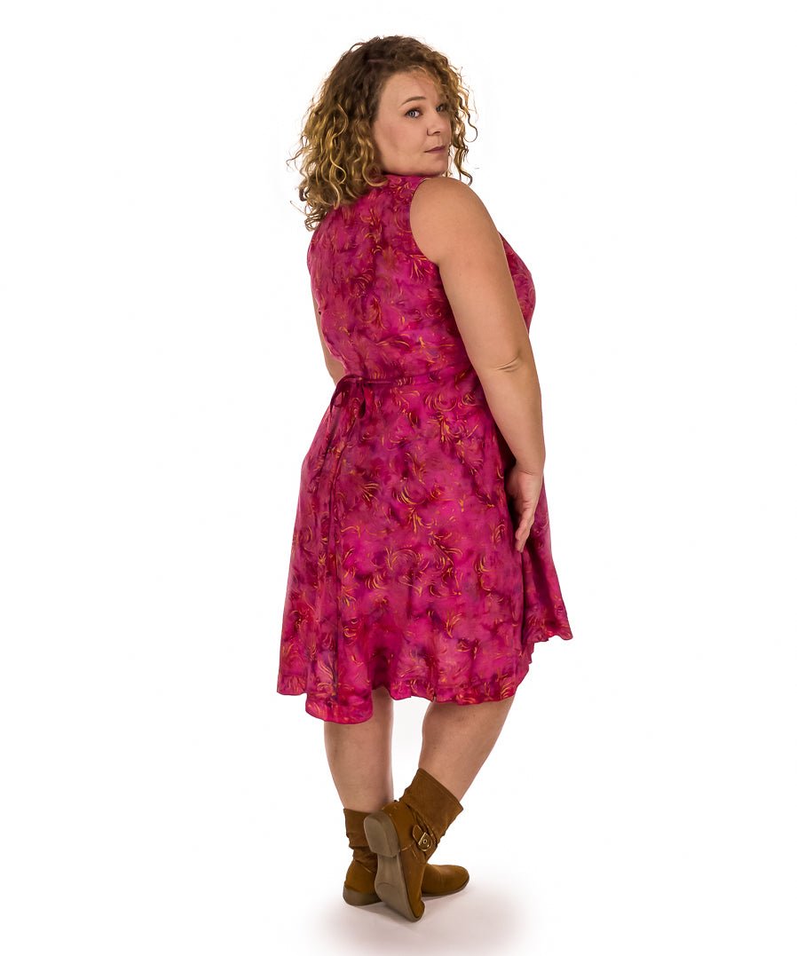 Robe courte croisée - Boutique Equinoxe