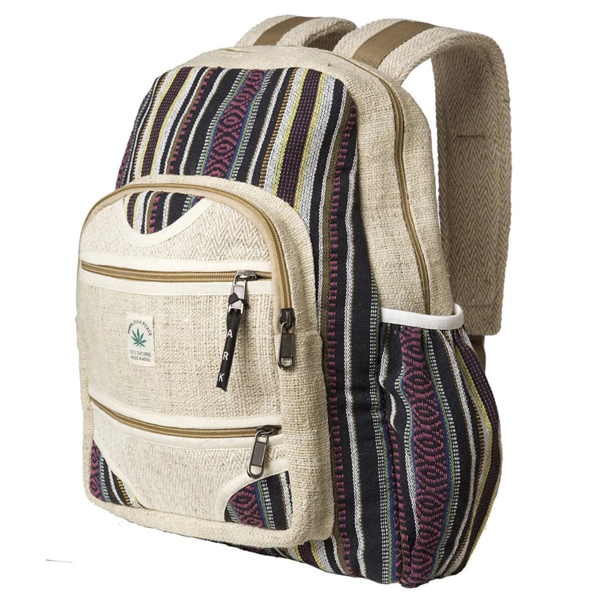 Sac à dos en chanvre et coton - Boutique Equinoxe