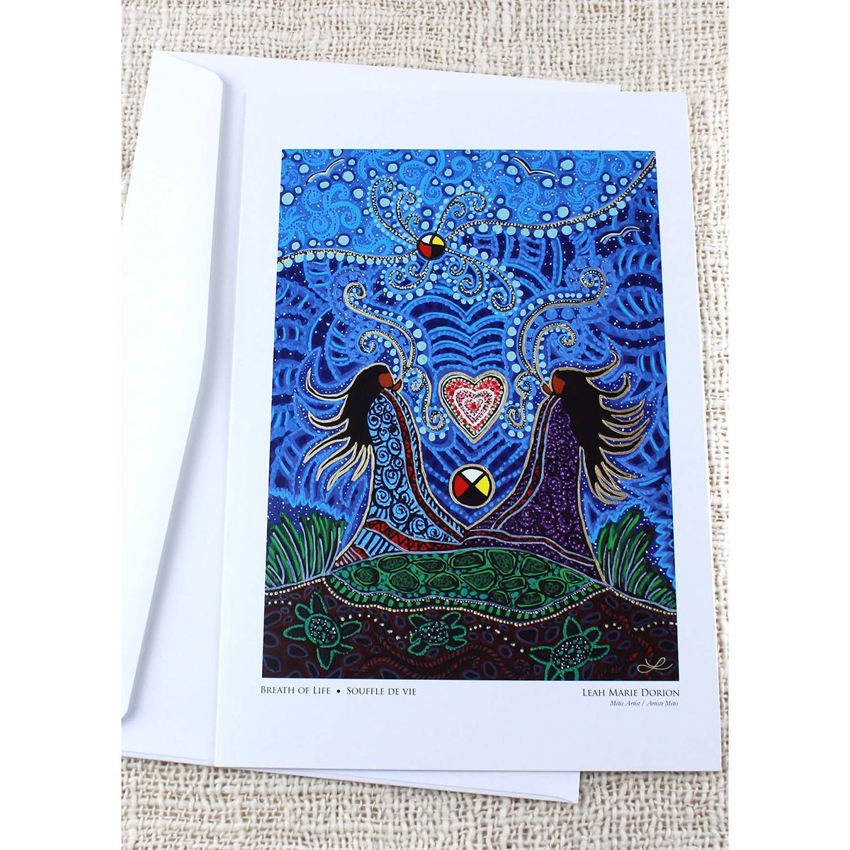 Soufle de vie, Carte de Souhaits - Boutique Equinoxe