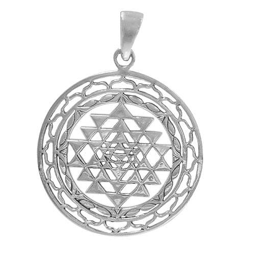 Sri Yantra, pendentif - Boutique Equinoxe