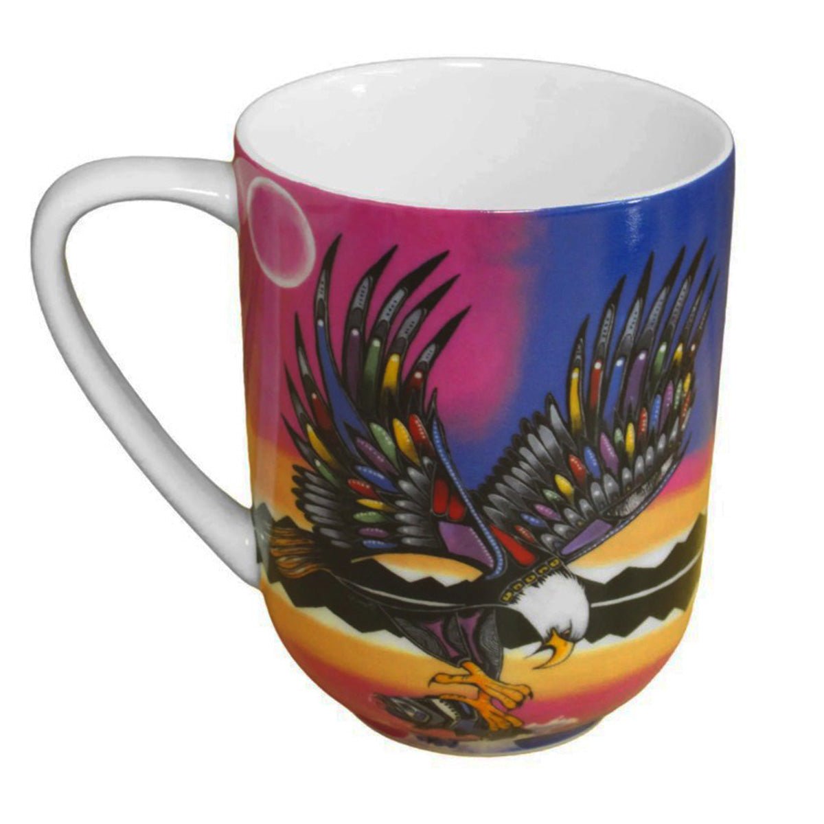 Tasse Aigle, peinture autochtone - Boutique Equinoxe