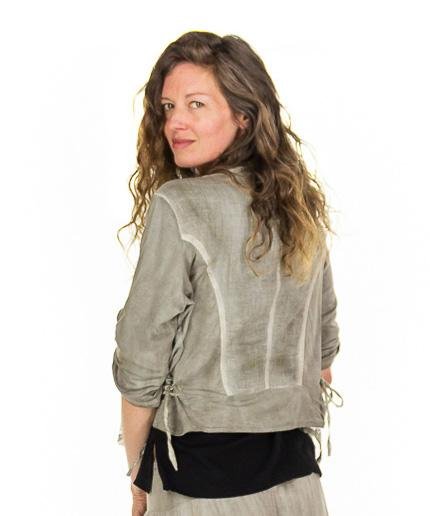 Veste dentelle en bambou et coton - Boutique Equinoxe
