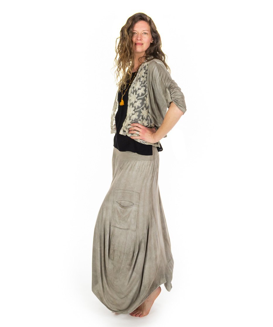 Veste dentelle en bambou et coton - Boutique Equinoxe