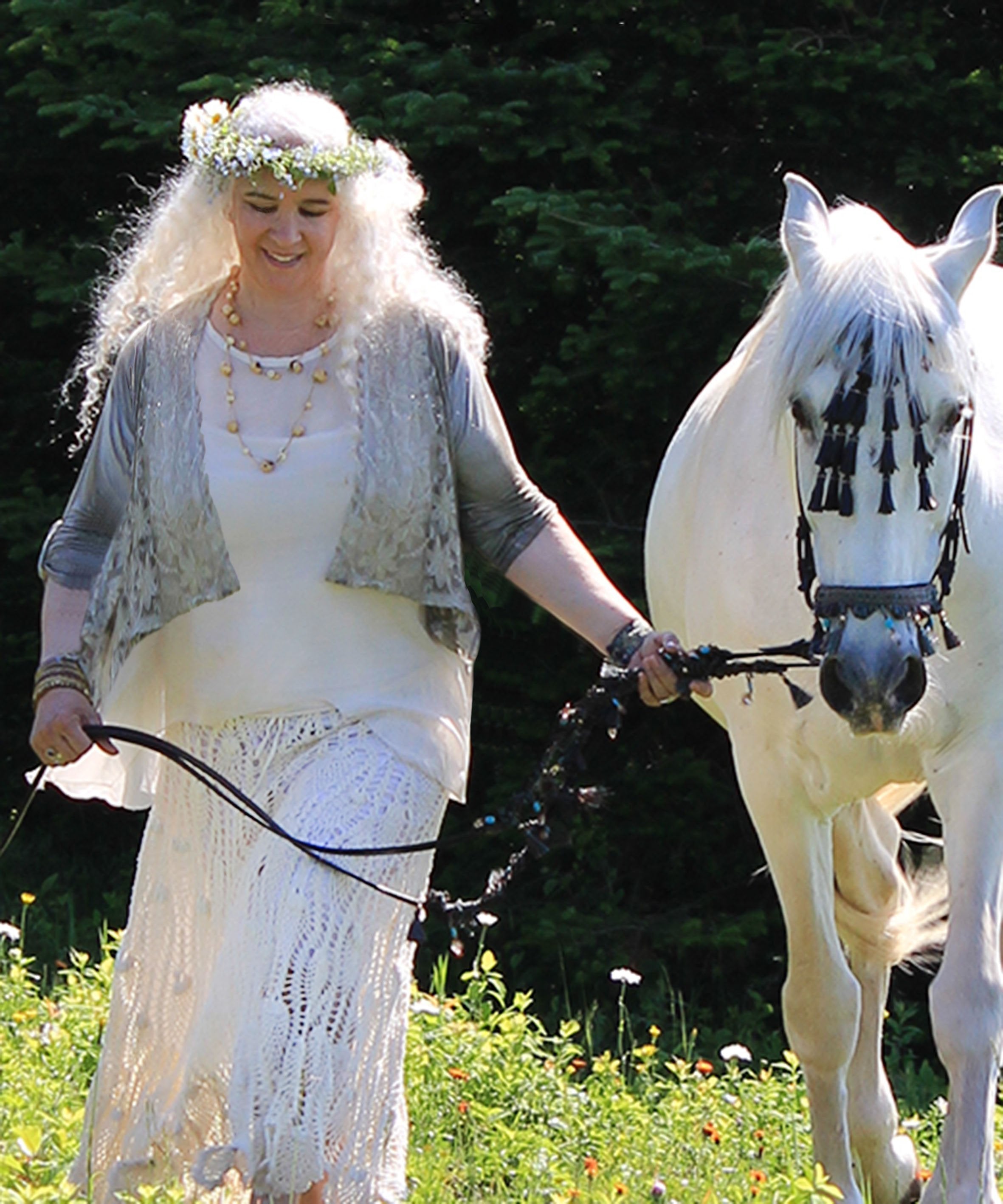Veste dentelle en bambou et coton - Boutique Equinoxe