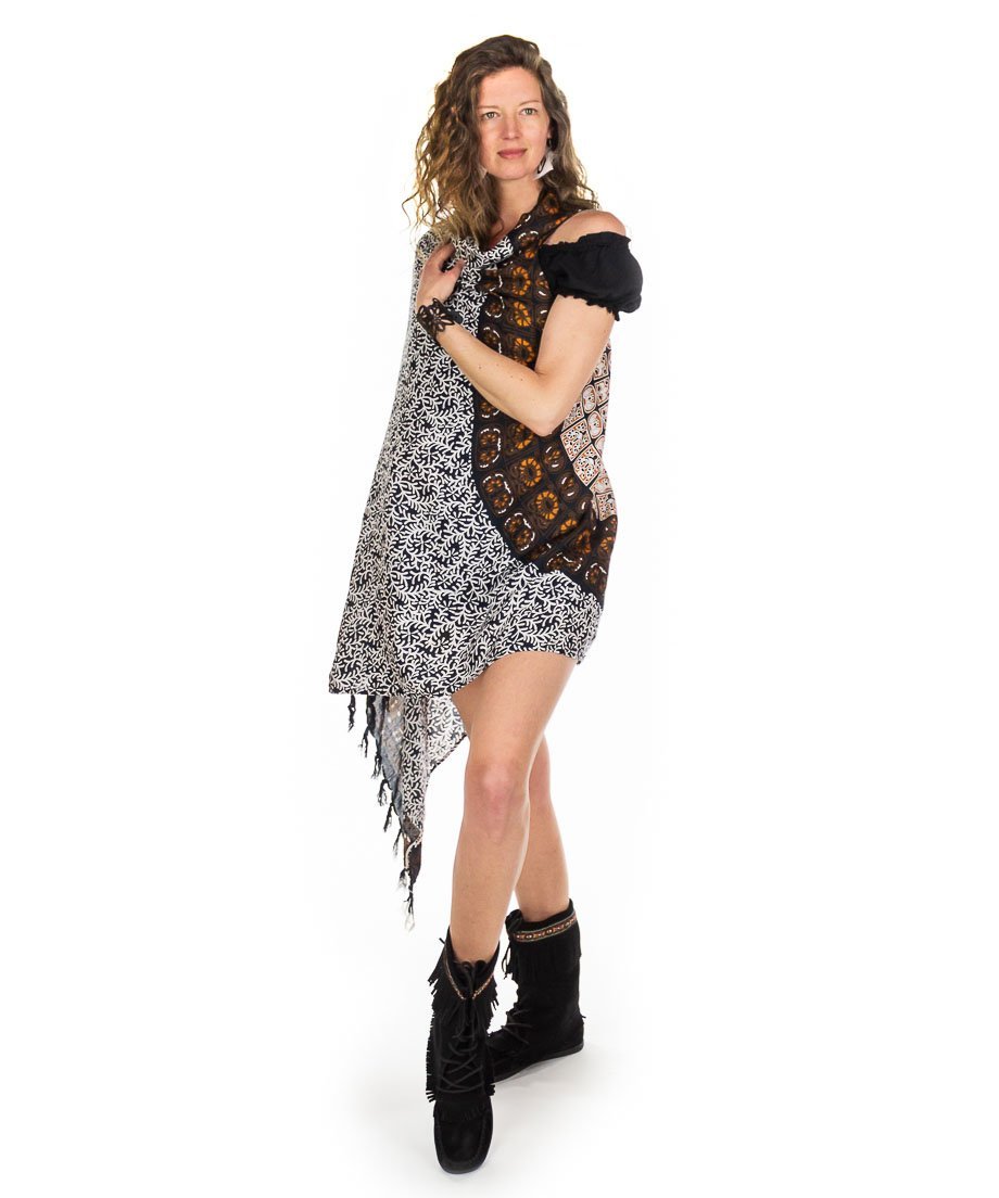veste-boho-frangée-imprimée | boutique-equinoxe