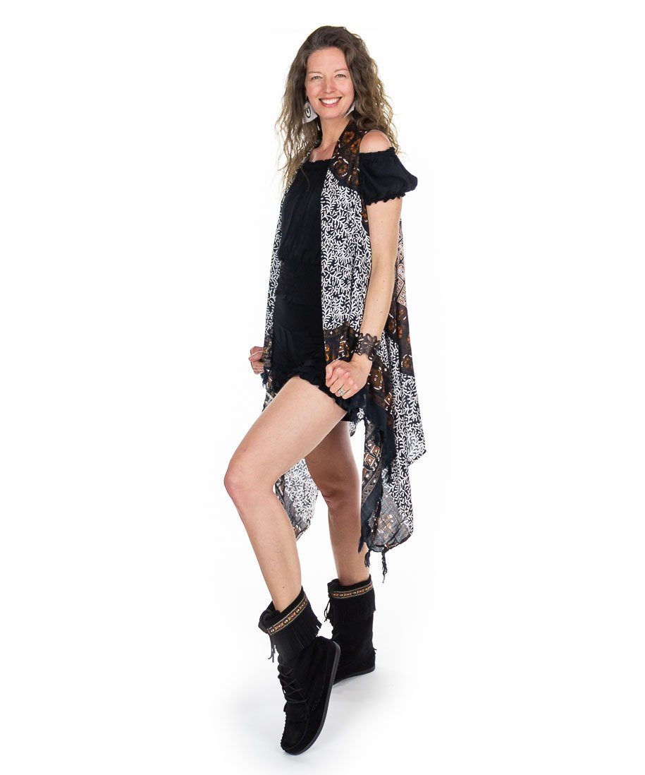 veste-boho-frangée-imprimée | boutique-equinoxe