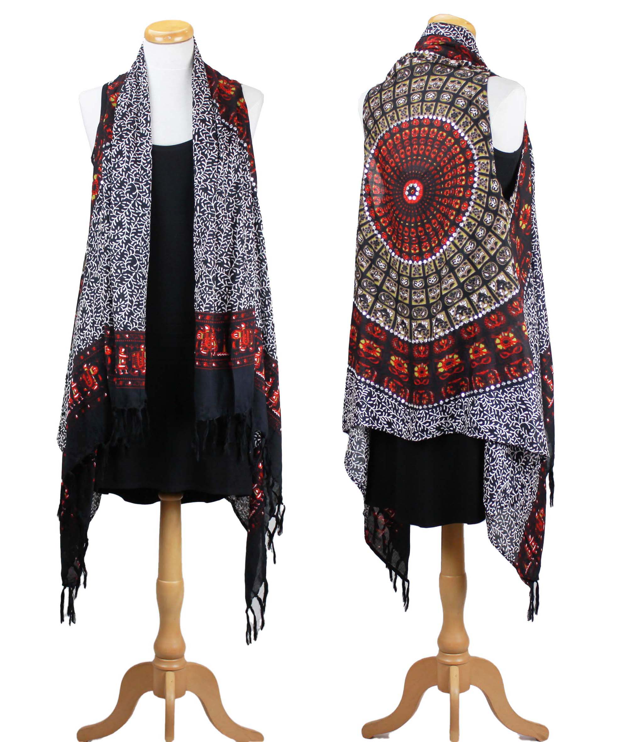 veste-boho-frangée-imprimée | boutique-equinoxe
