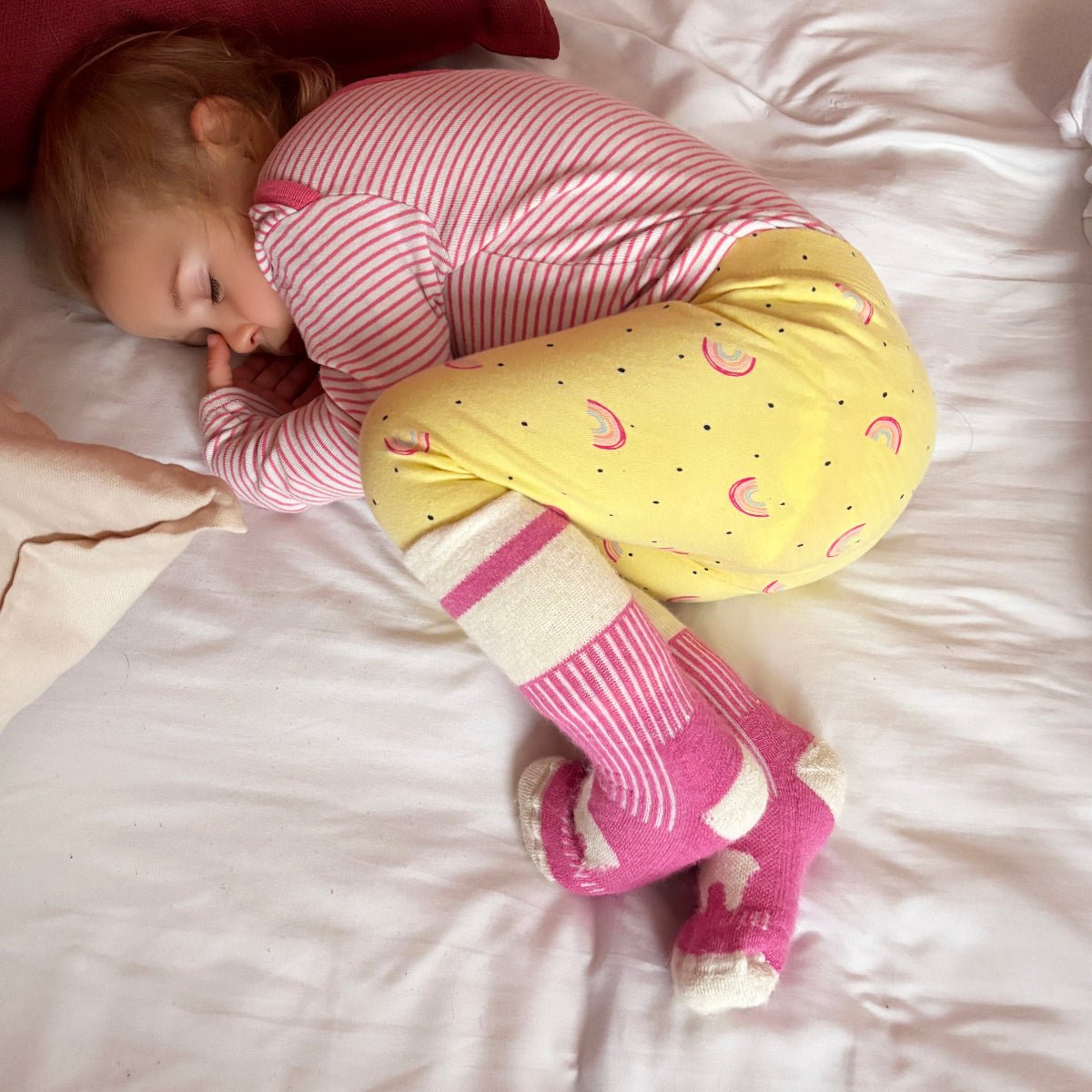 Bas en Alpaga pour enfants - Fait au Québec - Boutique Equinoxe