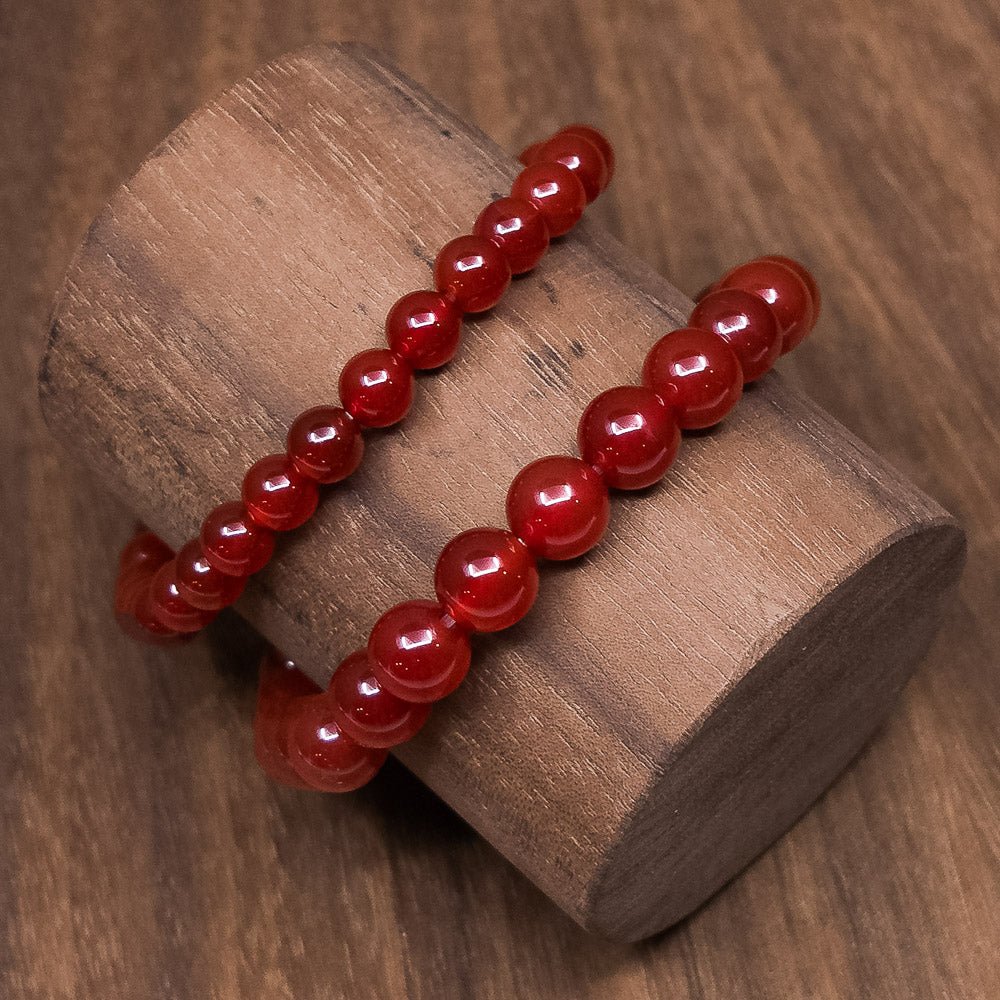 Bracelet en Cornaline - Boutique Equinoxe