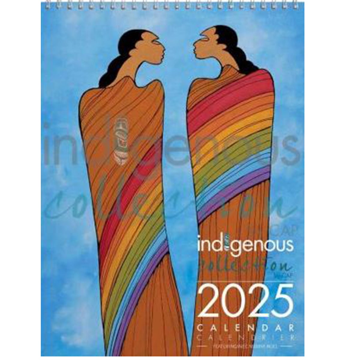 Calendrier 2025, Peintures par Maxine Noel, art autochtone - Boutique Equinoxe