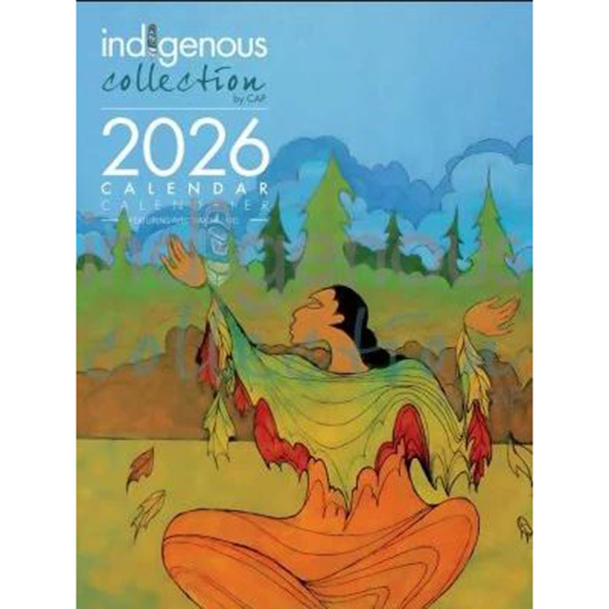 Calendrier 2026, Peintures par Maxine Noel, art autochtone - Boutique Equinoxe