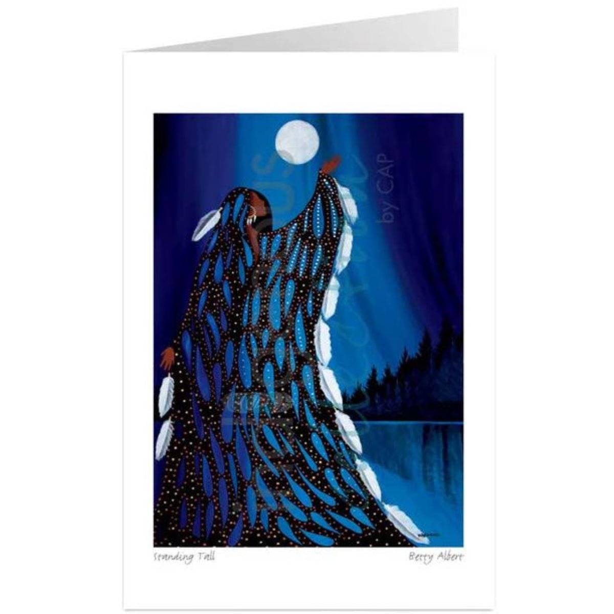 Carte de Souhaits, Standing Tall de Betty Albert - Boutique Equinoxe