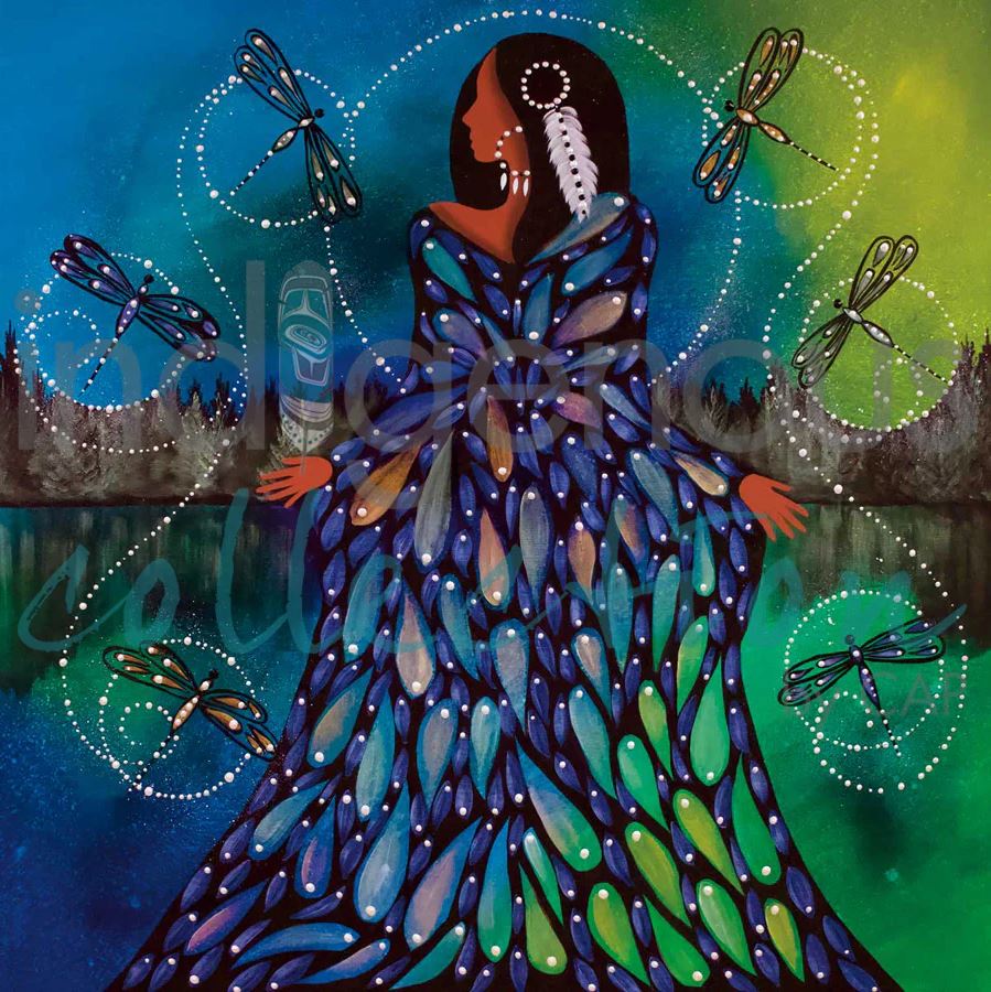 Carte de souhaits, Transformation II de Betty Albert - Boutique Equinoxe