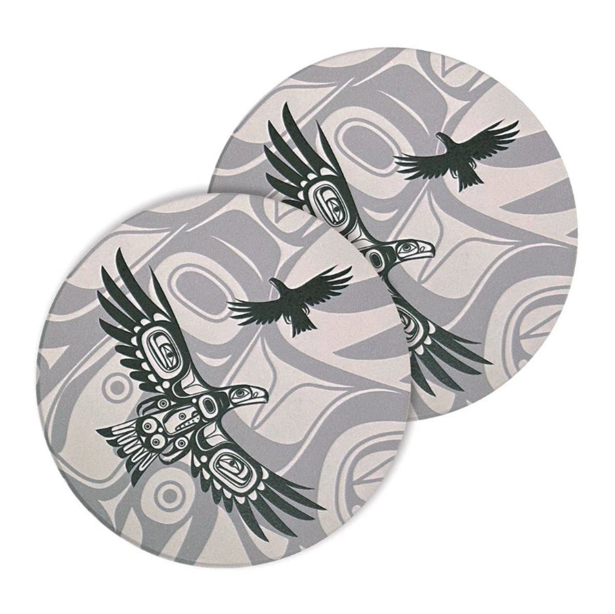 Dessous - de - verre en céramique, Aigle Planant par Corey Bulpitt - Boutique Equinoxe