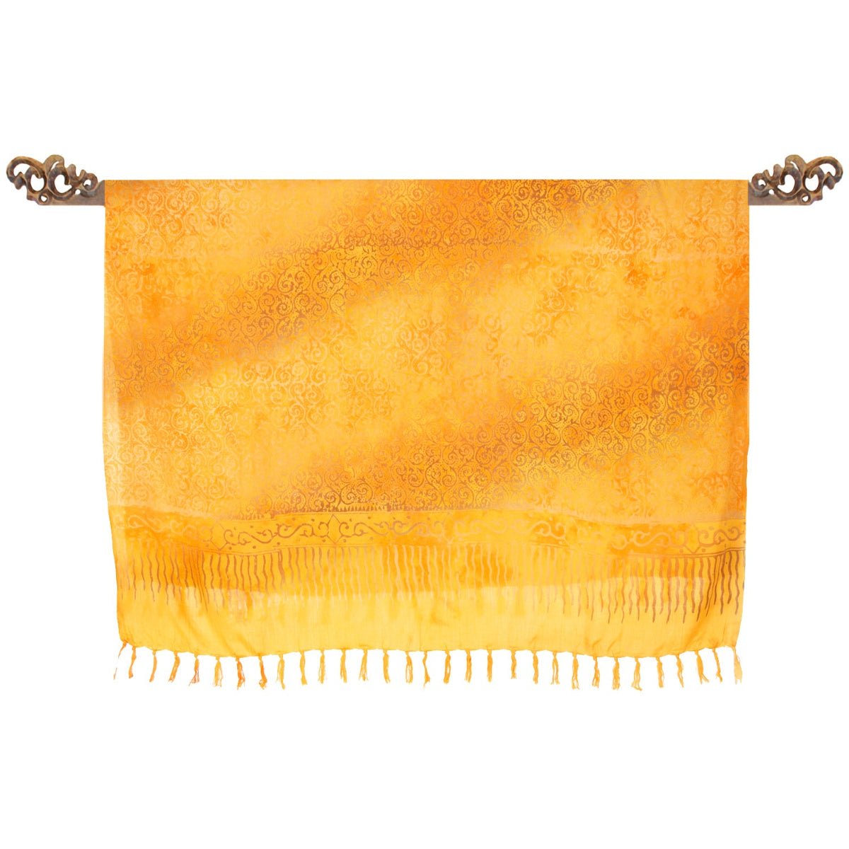 Paréo Batik Doré - Boutique Equinoxe