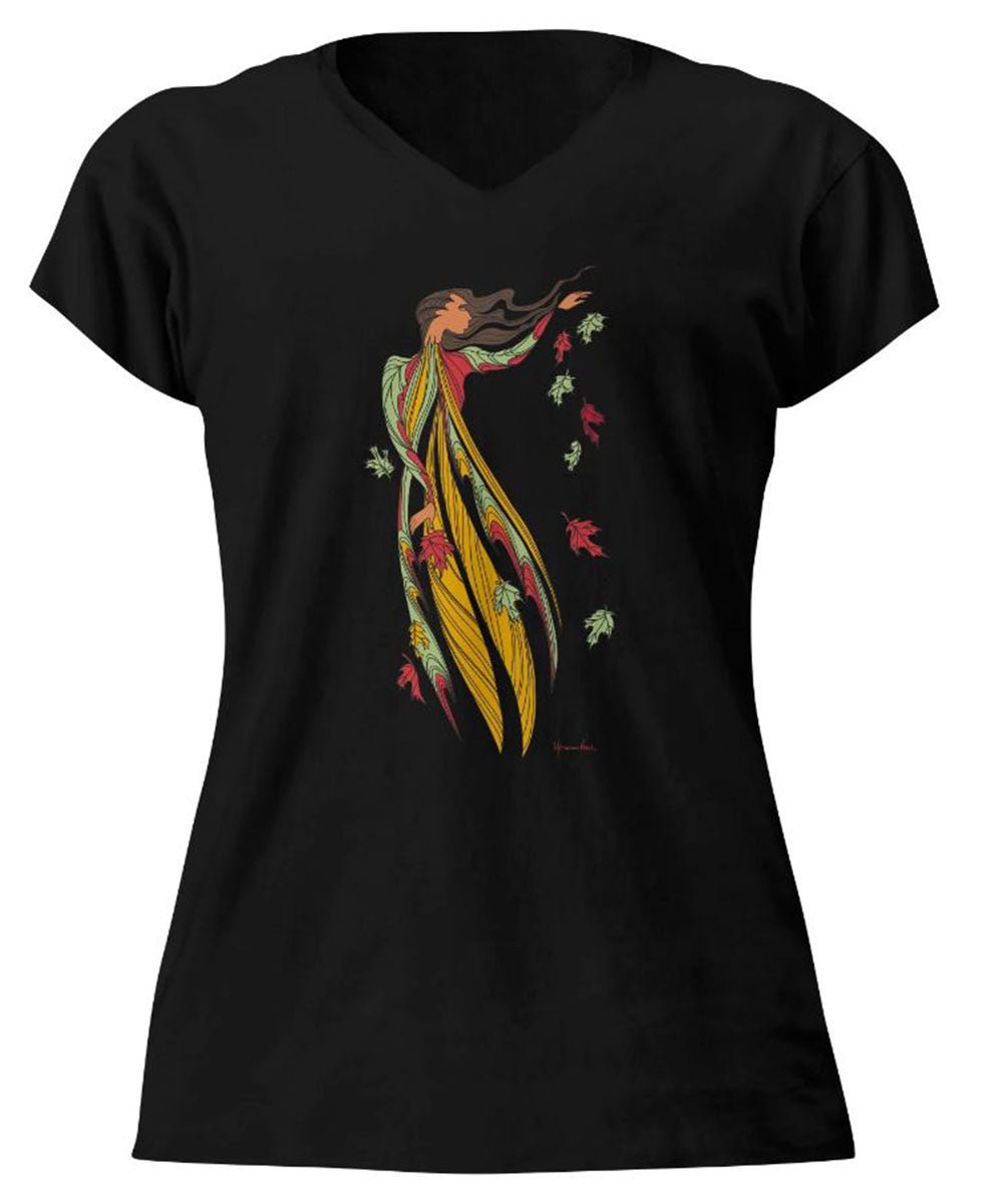 T-Shirt Danse avec les Feuilles - Boutique Equinoxe