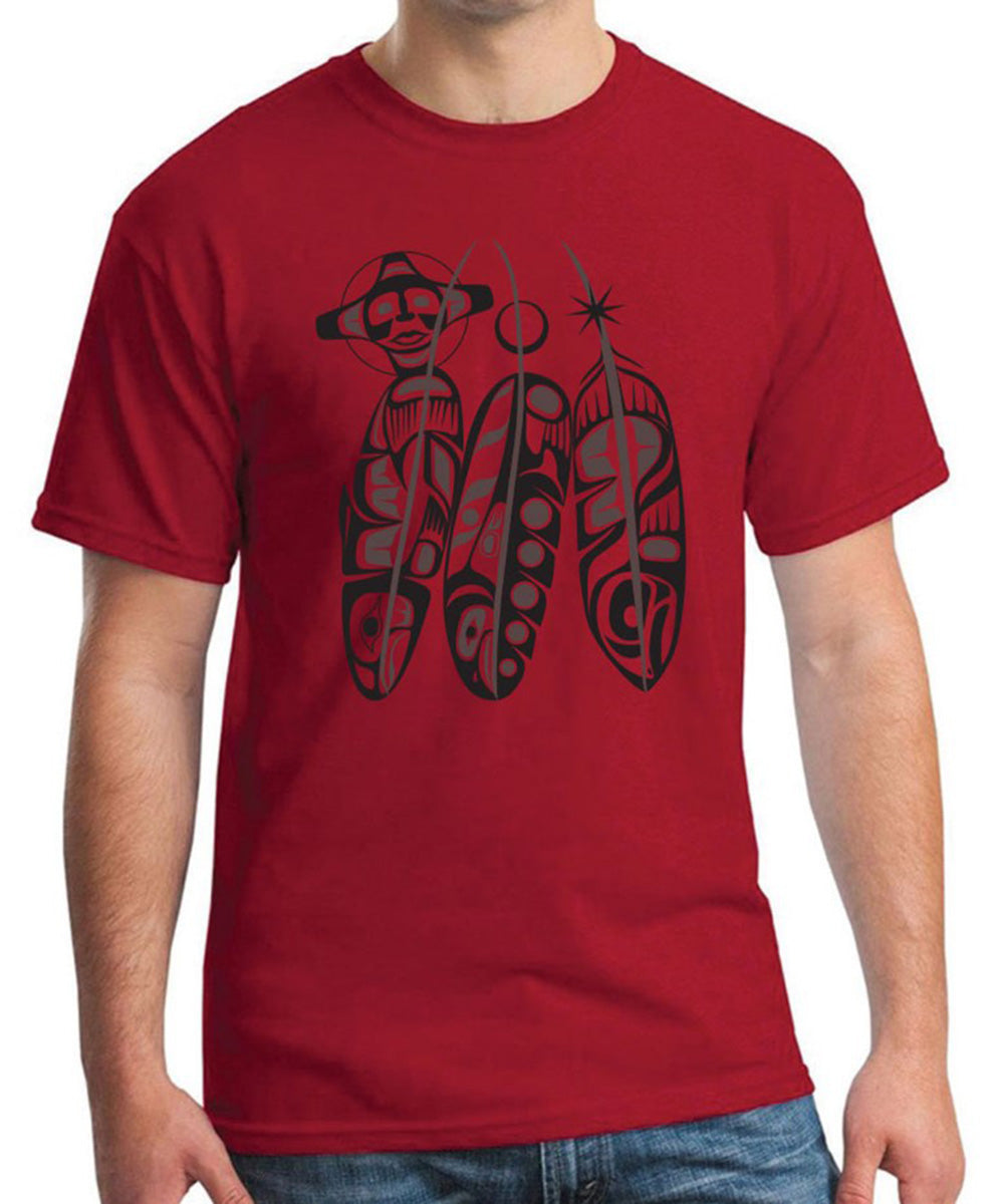 T-Shirt Cycle de vie du Saumon - Boutique Equinoxe
