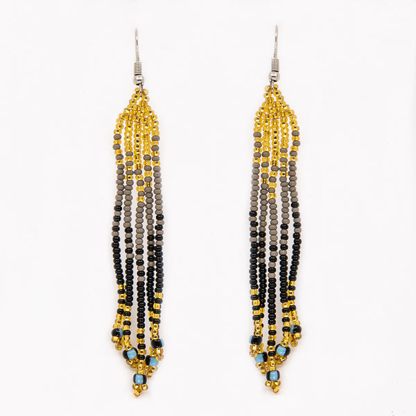 Mini Boucles d'oreille perlées.