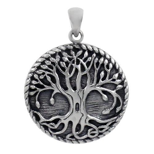 Arbre de vie, pendentif en Argent Sterling | Boutique Equinoxe