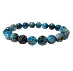 Bracelet en Apatite bleue - Boutique Equinoxe