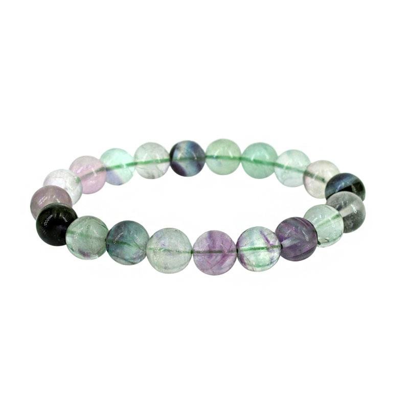 Bracelet en Fluorite verte - Boutique Equinoxe