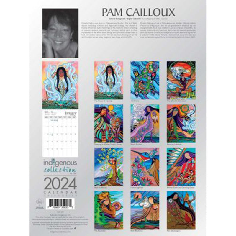 Calendrier 2024 Pam Cailloux - Boutique Equinoxe