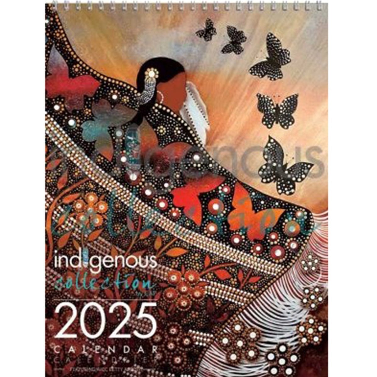 Calendrier 2025, Peintures par Betty Albert, art autochtone - Boutique Equinoxe