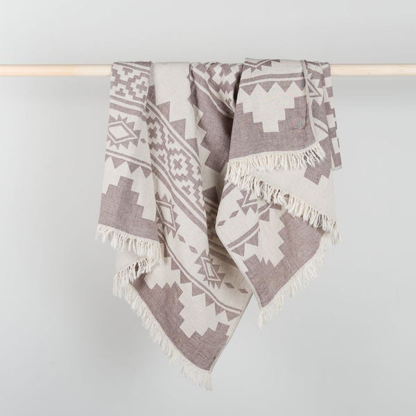 Châle / Serviette de bain turque, Atzi Shiraz - Boutique Equinoxe