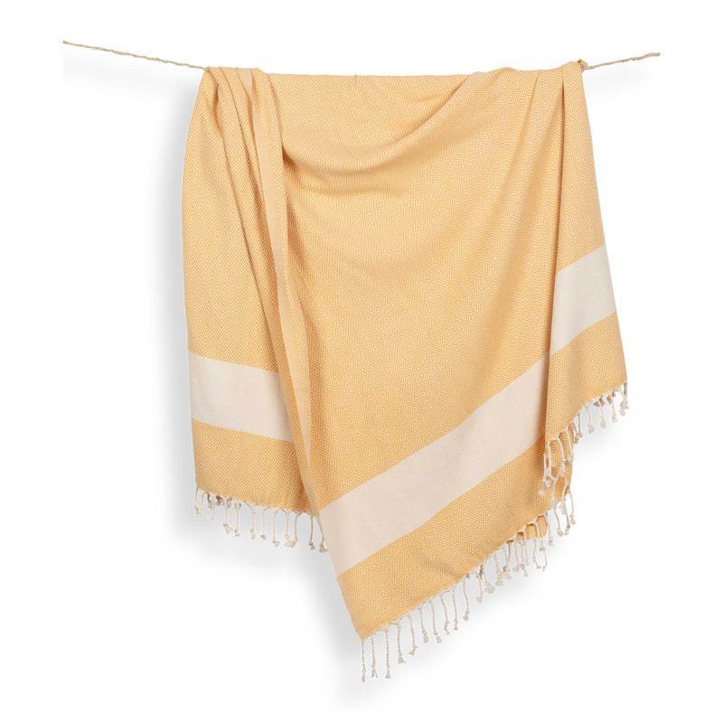 Châle / Serviette de bain turque, Diamants - Boutique Equinoxe