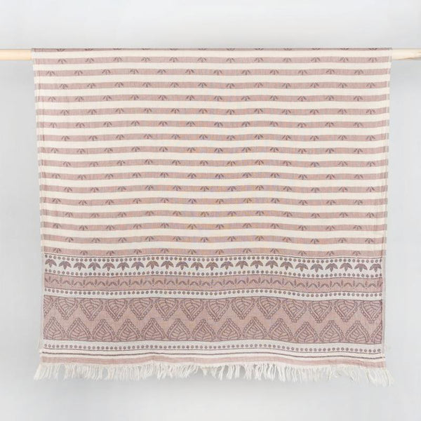 Châle / Serviette de bain turque, Zora Shiraz - Boutique Equinoxe