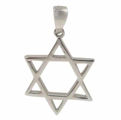 Étoile de David, pendentif - Boutique Equinoxe