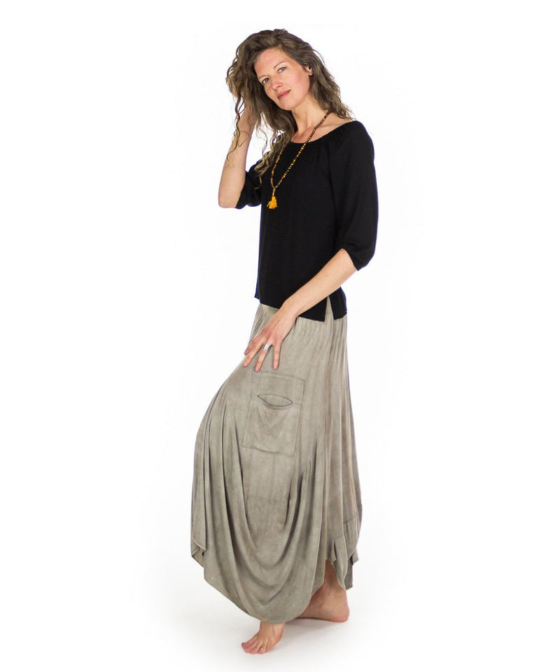Jupe bouffante en bambou - Boutique Equinoxe
