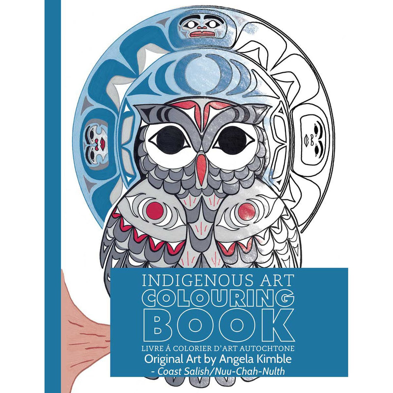 Livres à colorier images d'artistes autochtones - Boutique Equinoxe