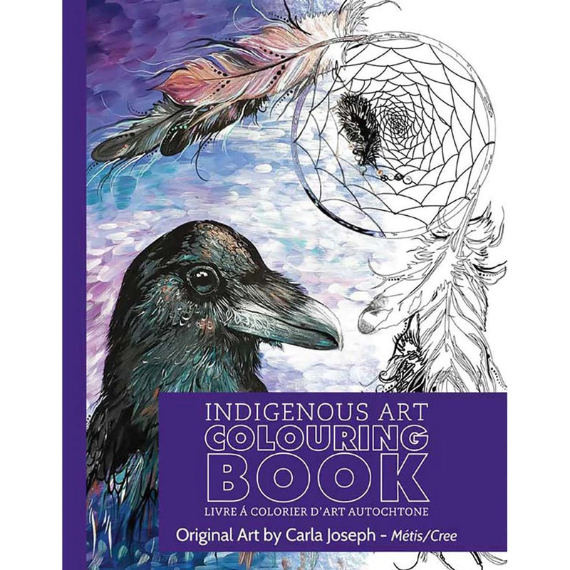 Livres à colorier images d'artistes autochtones - Boutique Equinoxe