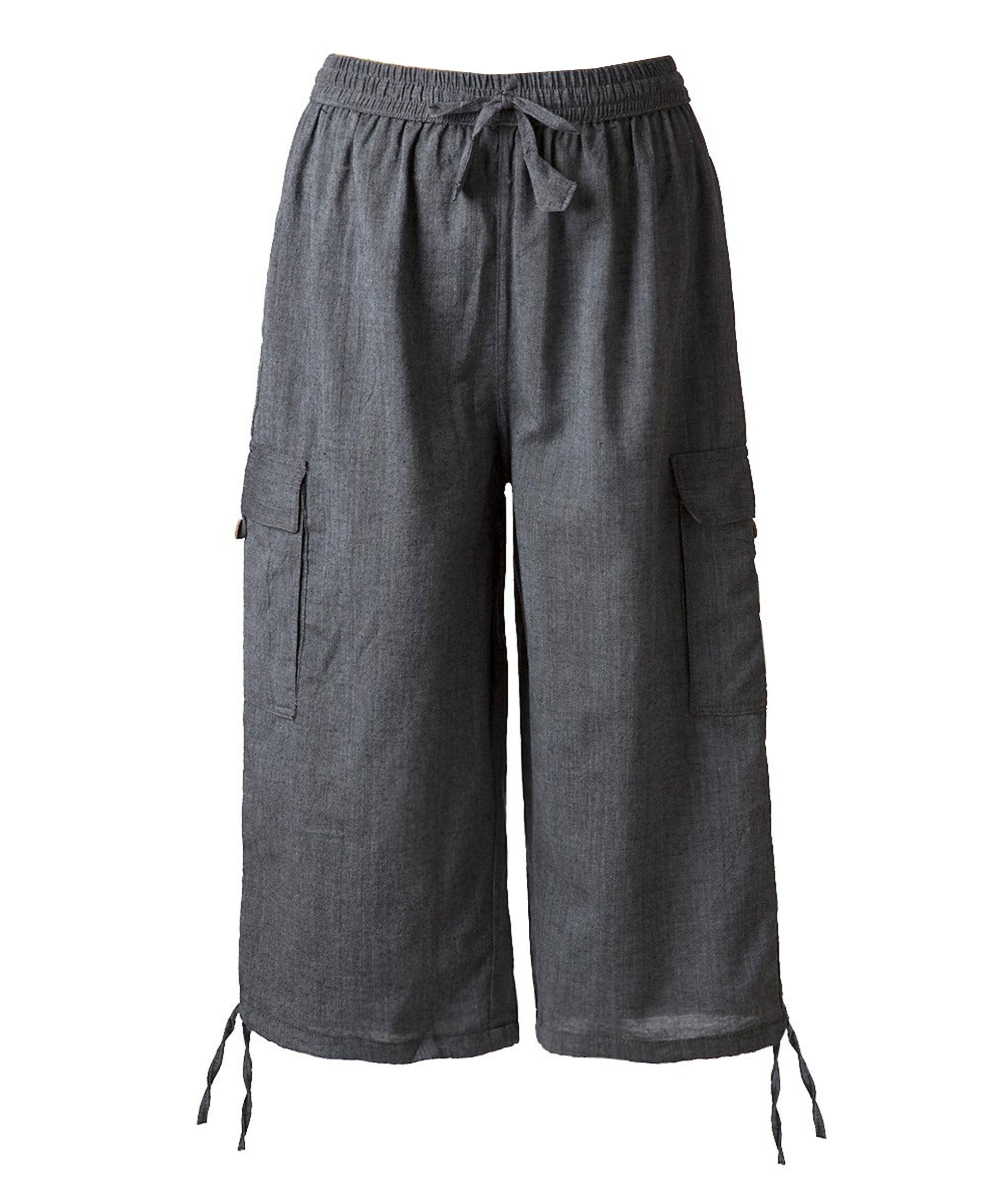 Pantalon 3/4 en coton - Boutique Equinoxe
