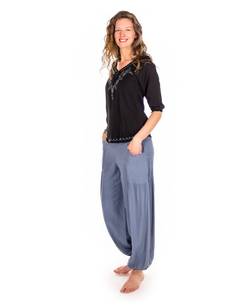 Pantalon bouffant avec poches - Boutique Equinoxe