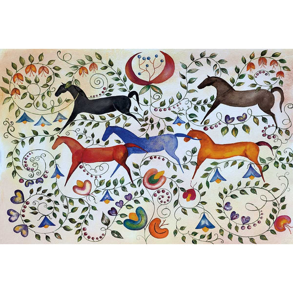 Tapisserie métisse, Cartes de Souhaits - Boutique Equinoxe