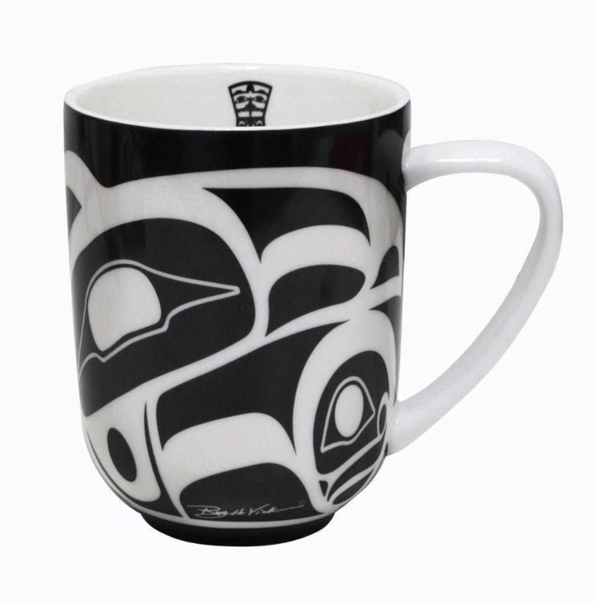Tasse Corbeau, art amerindien - Boutique Equinoxe