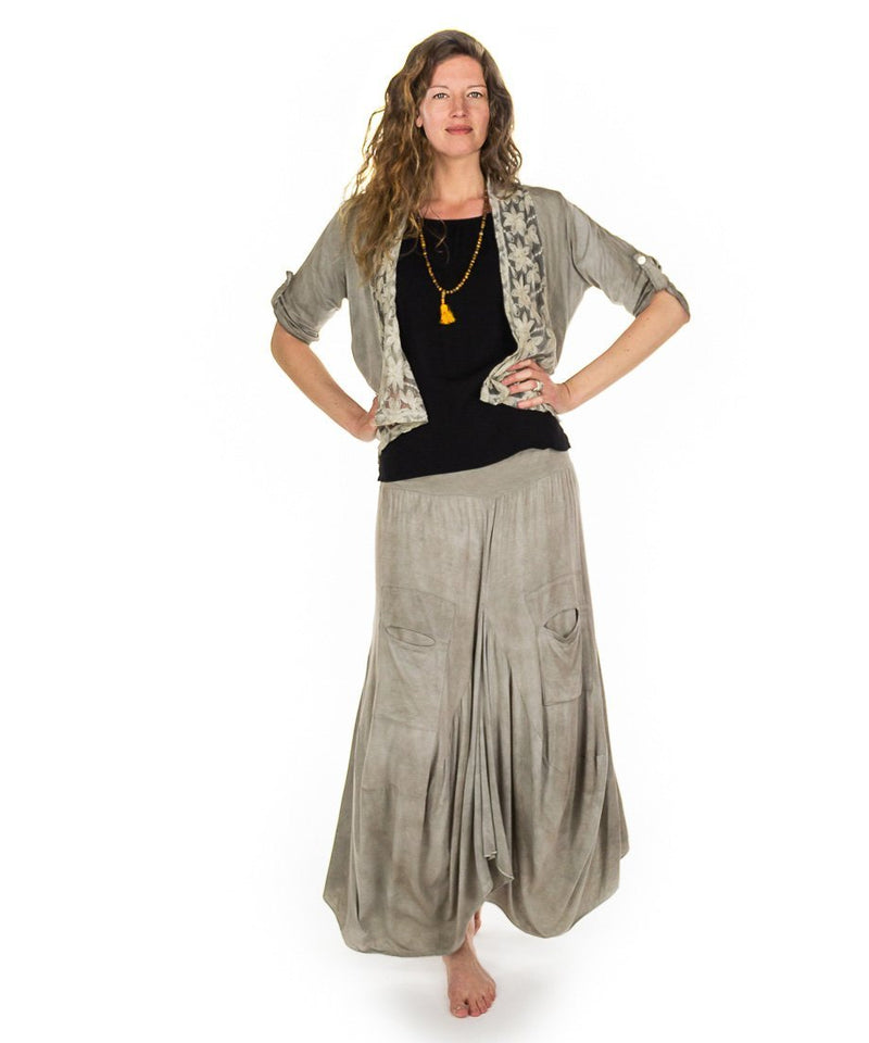 Veste dentelle en bambou et coton - Boutique Equinoxe