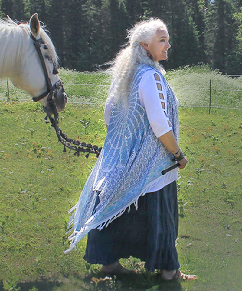 veste-boho-frangée-imprimée | boutique-equinoxe